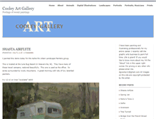 Tablet Screenshot of cooleyartgallery.net